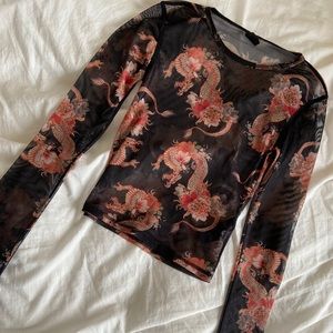 Dragon mesh top!